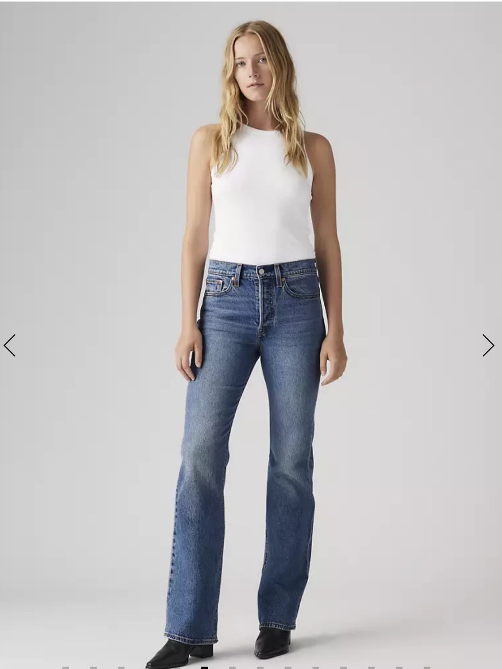 Levi’s Wedgie Bootcut Jeans – Size 30 – 34” Inseam – Medium Blue Wash – NWT